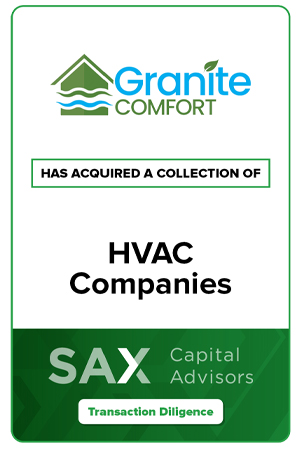 Granite Comfort has acquired a collection of HVAC Companies